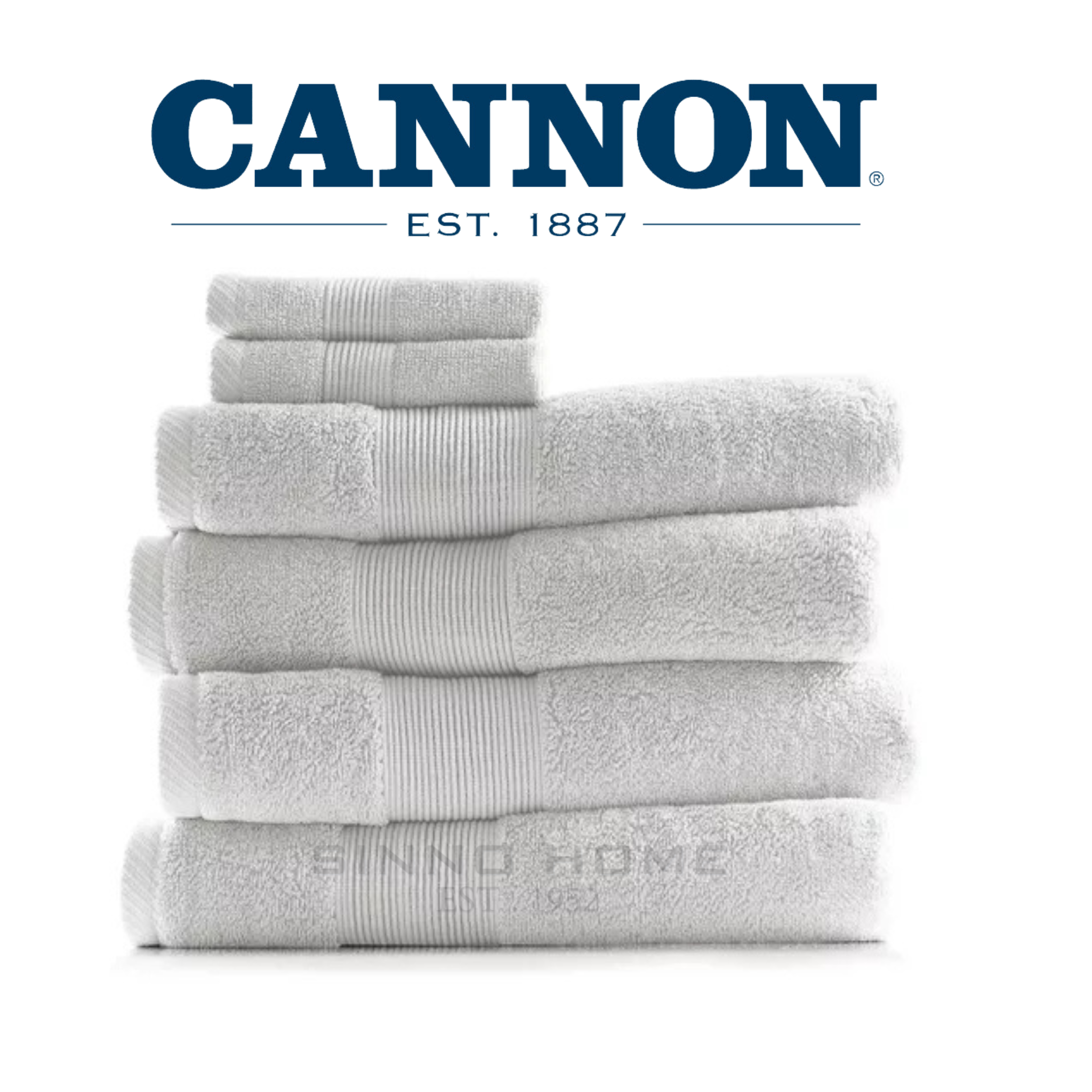 Cannon-Luxury Towel - White